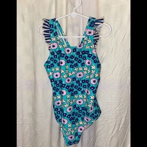 Hanna Andersson Girls One Piece Bathing Suit